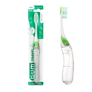 SUNSTAR GUM TRAVEL szczoteczka podróżna Soft - Ilość 1szt.
