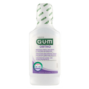 SUNSTAR GUM ORTHO płyn do płukania jamy ustnej -  300ml