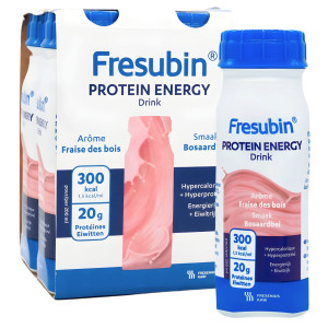 Fresubin Protein Energy Drink Bosaardbei - smak poziomka 4 x 200ml