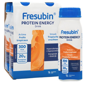 Fresubin Protein Energy Drink Tropische vruchten - smak owoce tropikalne 4x 200ml