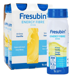 FRESUBIN ENERGY Fibre Drink Vanilla smak waniliowy 4x 200ml