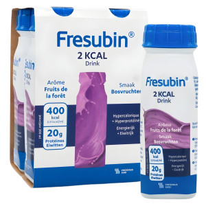 Fresubin 2 Kcal Drink Bosvruchten - smak owoce leśne 4x200 ml