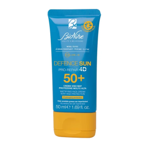 ICIM SOLARI Bionike Defence Sun - Crema Viso Mat SPF50+ Protezione Molto Alta, 50ml