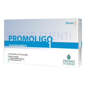 PROMOPHARMA SpA PROMOLIGO  1 Bismuto 20f.2ml