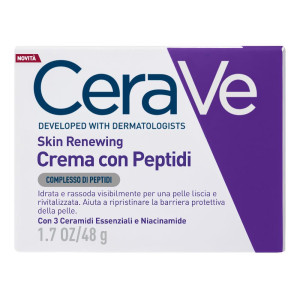L'Oreal CeraVe Skin Renewing Crema Viso Rigenerante Idratante Anti-Et&agrave; per Tutti i Tipi di Pelle