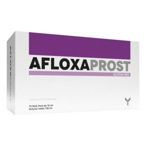NACROS Srl Afloxaprost Cane Integratore Prostata e Benessere Vie Urinarie 15 Stick Orali Monodose
