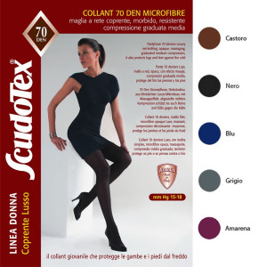 Scudotex 590 Καλσόν 70 DEN Nero