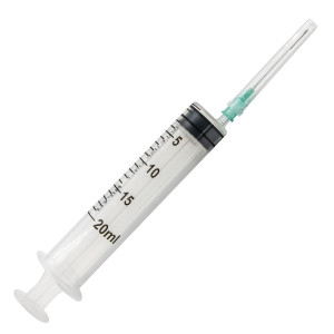 Nipro Σύριγγες 20ml Με Βελόνα 21G 1 1/2" 1 Τεμάχιο