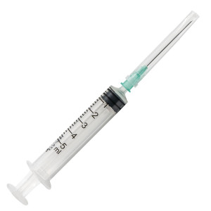 Nipro Σύριγγες 5ml Με Βελόνα 23G 1 1/2" 100 Τεμάχια