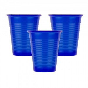 Bournas Medical Οδοντιατρικό Ποτηράκι 132.001.DB Μωβ 180ml (100τμχ)