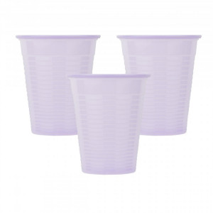 Bournas Medical Οδοντιατρικό Ποτηράκι 132.001.P  Μώβ Ανοιχτό 180ml (100τμχ)