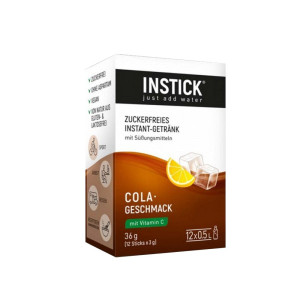 Instick Χυμος Σε Σκονη Για 0,5 Lit Cola (12Xσακουλάκι 2,5Gr)