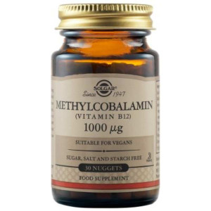 Solgar Methylcobalamin Vit.B-12 1000Μg Nug.30S