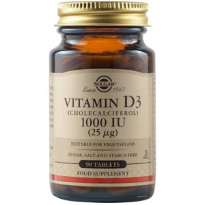 Solgar Vit. D-3 1000 Iu Tabs 90S
