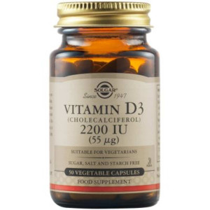 Solgar Vit. D-3 2200 Iu Veg.Caps  50S
