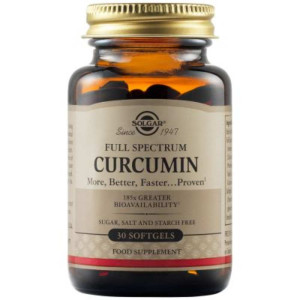 Solgar Curcumin Full Spectrum Softgels 30S