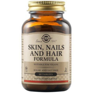 Solgar Skin Nails And Hair Formula Tabs 60S