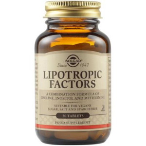 Solgar Lipotropic Factors Tabs  50S