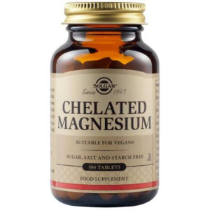 Solgar Chelated Magnesium 100Mg Tabs 100S