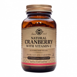 Solgar Cranberry With Vitam. C Veg.Caps 60S
