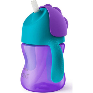 Philips Avent Κύπελλο Με Καλαμάκι, Κορίτσι, 200Ml