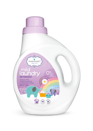 Pharmasept Baby Care Mild Laundry Detergent Υγρό Απορρυπαντικό Για Τα Βρεφικά Ρούχα 1lt