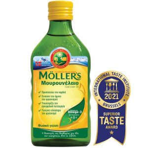 Moller's Μουρουνελαιο Natural 250Ml