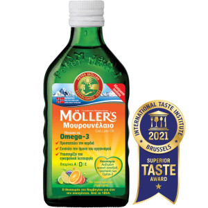 Moller's Μουρουνελαιο Tutti Frutti 250Ml