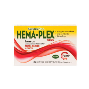Natures Plus Hema-Plex 30 Tabs