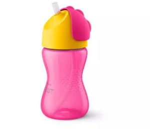 Philips Avent Κύπελλο Με Καλαμάκι, Κορίτσι, 300Ml