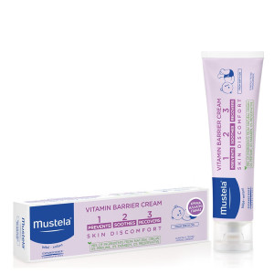 Mustela Vitamin Barrier Cream 110G 100Ml