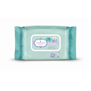 Pharmasept Baby Care Tol Velvet Baby Soft Wipes Μαντηλάκια Καθαρισμού για Πρόσωπο και Χέρια 30 Τεμάχια