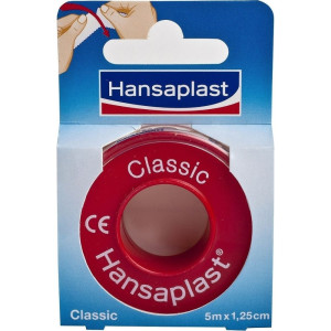 Hansaplast Αυτοκόλλητη Ταινία Επιδέσμων Classic (5μ x 1.25εκ)