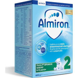 Almiron 2 Γάλα 2ης Βρεφικής Ηλικίας από 6-12 μηνών 600Gr