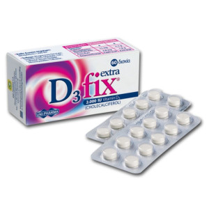 Uni-Pharma D3 Extra Fix 2000Iu 60 Δισκία