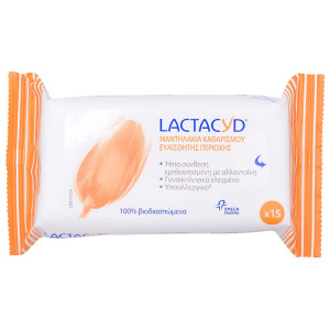 Lactacyd Wipes 15 Τεμάχια
