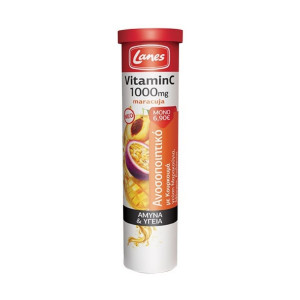Lanes Eff Vit C 1000Mg + Maracuja 20T