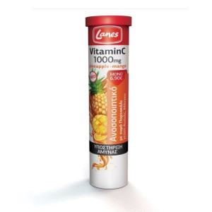 Lanes Eff Vit C 1000Mg + Pineapple 20T