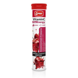 Lanes Vit C Eff 500Mg Cherry Plus Enrgy 20T