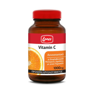 Lanes Vit C 1000Mg Orange 60T Red