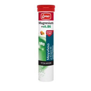 Lanes Eff Magnesium & Vitb6 Peach 20T
