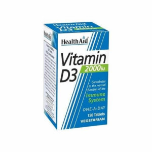 Health Aid Vitamin D3 2000Iu 120vtabs
