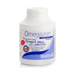 Health Aid Omegazon 750mg 120 Capsules