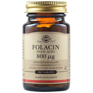 Solgar Folic Acid 800Μg Tabs 100S