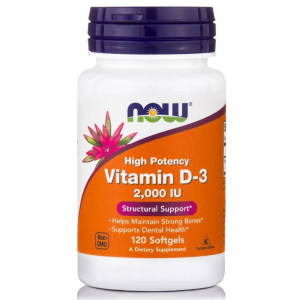 Now D-3 (2,000 Iu) - 120 Softgels