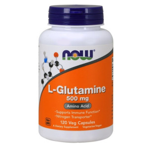 Now L-Glutamine 500 Mg - 120 Caps