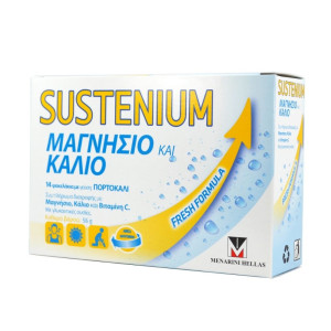 Menarini Sustenium Μαγνήσιο Και Κάλιο 14 Φακελάκια