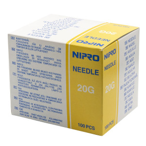 Nipro Βελόνες 20G 100τμχ