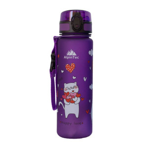 Alpin Tec Παγουρι Kids 500Ml Purple Cats