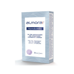 Almora NormoboWELL- Αντιμετώπιση των Συμπτωμάτων του Συνδρόμου Ευερέθιστου Εντέρου- 30 δισκία